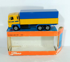 Vintage Tekno Scania LBS 140 420 Truck Diecast Model Holland Lorry Toy Boxed J3