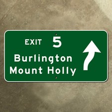 New Jersey highway marker road