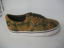 M&S Canvas Camo Splat Lace Up