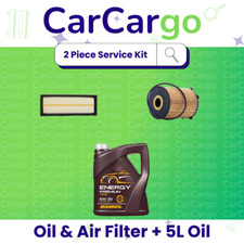Service Kit For PEUGEOT 3008 1.6 HDi 2009 - 2017 Oil Air + Engine Oil OE Quality