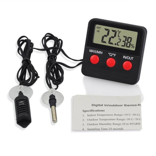 Digital thermometer hygrometer - digital,