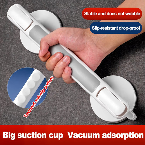 Shower grab bar suction - shower,