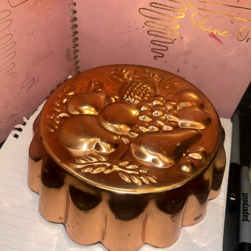 Vintage copper jelly - copper, mould