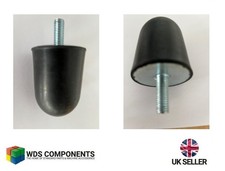 M10 Cone rubber bump stop male
