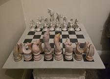 18'' African Soapstone Chess