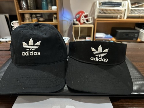 Adidas hat and visor - and,
