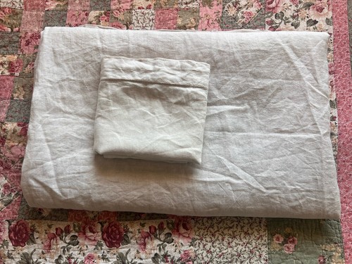 Pottery barn flax - flax, duvet