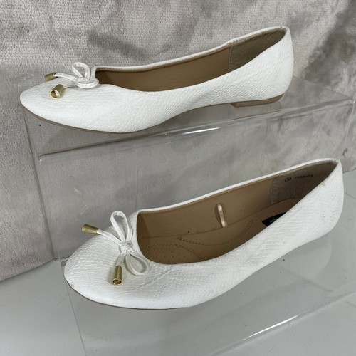 Primark wide fit white ballet - primark,