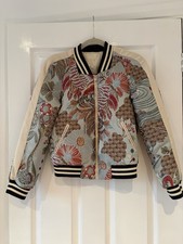 Maje bomber jacket with a Silk