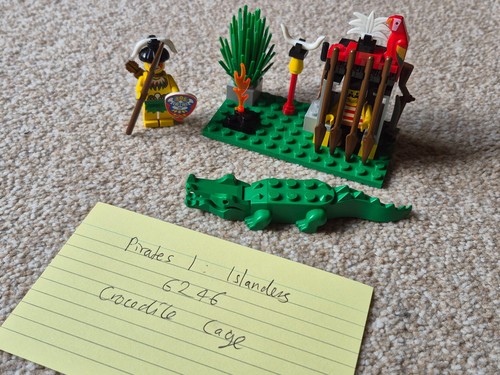 Lego pirates crocodile cage - lego,