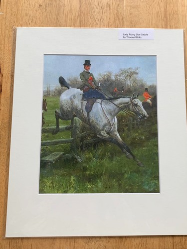 Lady riding side - lady,
