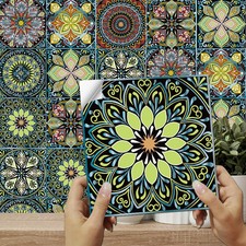 24pcs Moroccan Tile Stickers