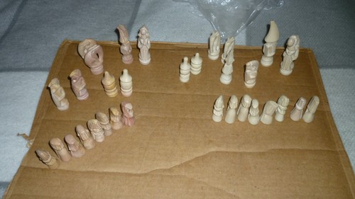 Hand carved soap - hand, stone