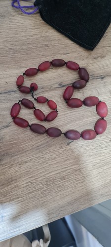 Vintage cherry bakelite bead - vintage,