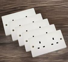 Unswitched Double Sockets 13A