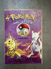 Pokemon Zap! Theme Deck New & Sealed 1999 WOTC BASE SET Vintage Mint BNIB shadow