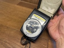 Tested : Near Mint Gossen Lunasix 3 Light Exposure Meter From Japan