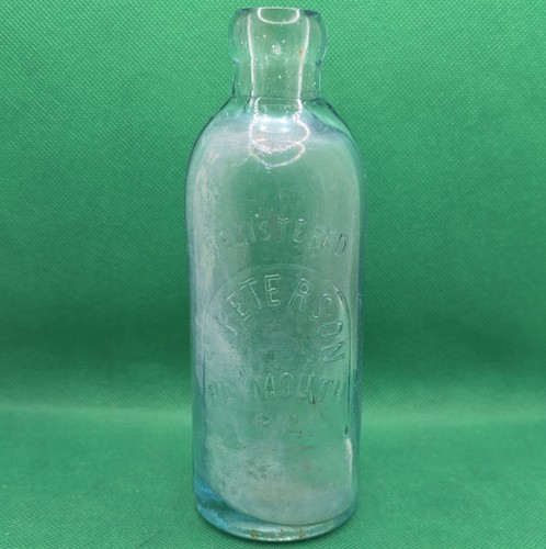 Antique peterson glass - j.,