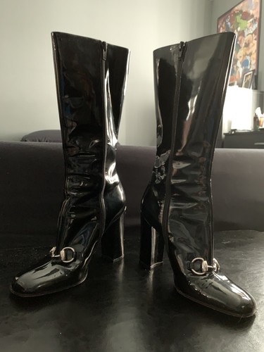 Vintage gucci patent leather - gucci,