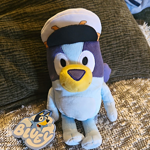 Moose bluey friends captain - bluey,