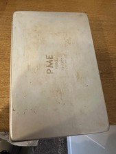 Cake Tin Baking Pan Tray Wedding Tier Mould Bake PME Oblong 8 x 12 x 2" used