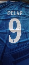 LIAM DELAP - CHELSEA - HAND SIGNED  NAME AND NUMBERED HOME SHIRT 