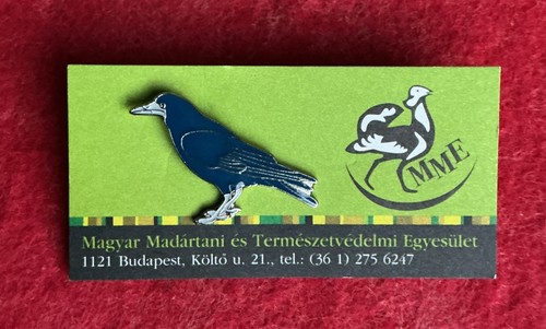 Rspb purply rook - purply, enamel