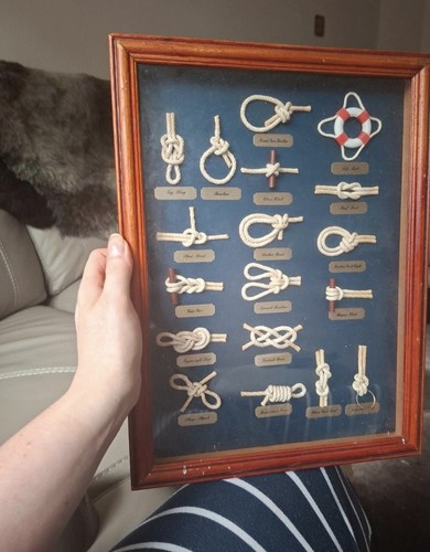 Nautical knots framed - knots,