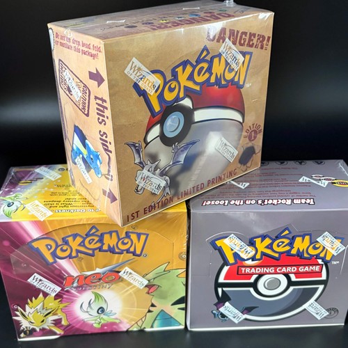 Pokemon booster boxes