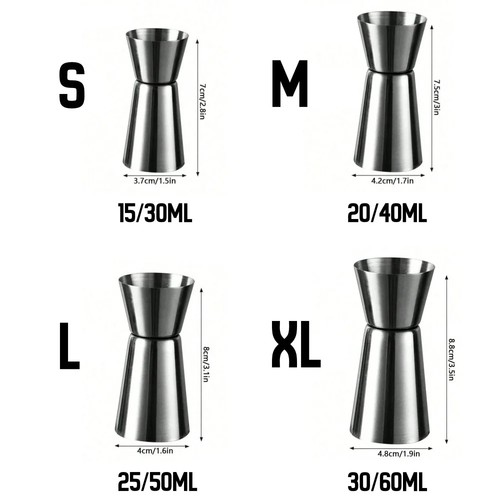 Measure cup 25ml - 25ml/50ml, jigger
