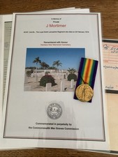Victory Medal To 40167 Private
