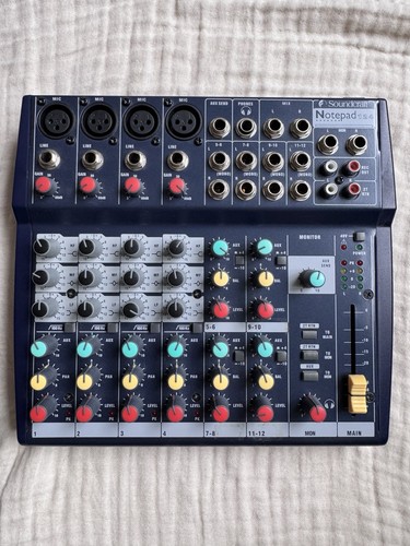 Soundcraft notepad 124 - soundcraft,