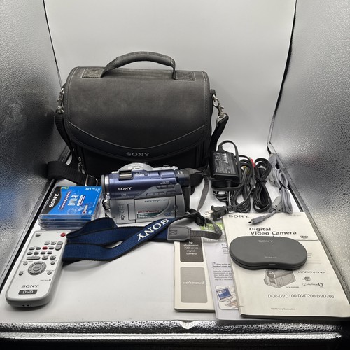 Sony handycam dcr dvd100 - sony,