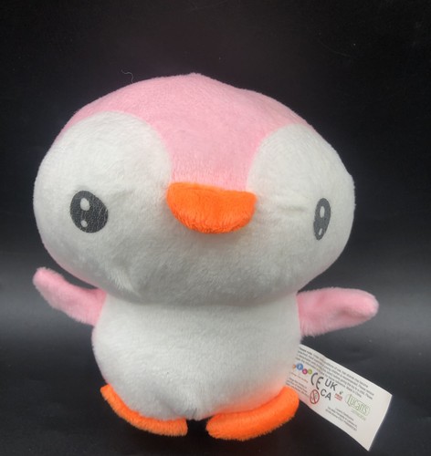 Chick duck plush pink white - duck,