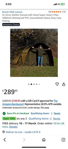 Fishing bivvy with overwrap - fishing,