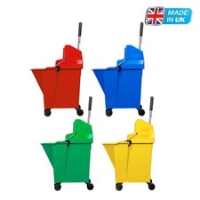 SYR Ladybug 15 Litre Kentucky Mop Bucket and Wringer with 2" Castors