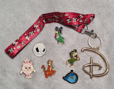 Disney lanyard with large - disney, "d"