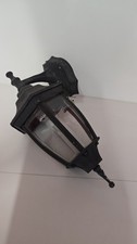 Vintage OUTSIDE EXTERNAL Black  METAL LANTERNS CAGE STYLE WALL LIGHTS