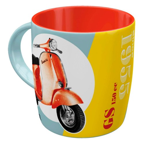 Vespa scooter mug - scooter,