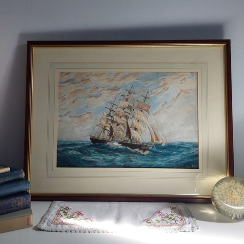 Vintage maritime watercolor - maritime,