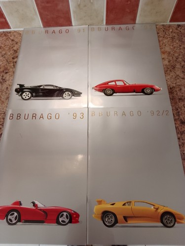 Burago cars catalogue job - burago,