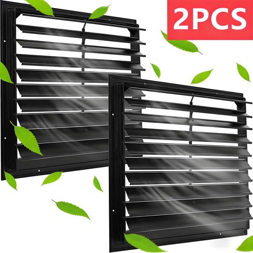 Pack metal louvre grille - of,