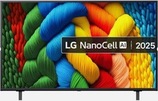 LG 55NANO81A6A 2025 55" 4K HDR NANOCELL AI LED SMART TV