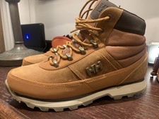 Helly Hansen Ladies Winter Premium Leather Tan Boots Size 5/38
