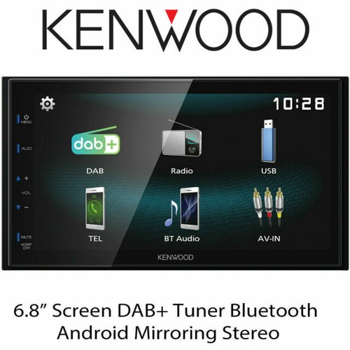 Kenwood dmx125dab double din - kenwood,
