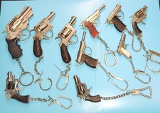 10 Mini Keychain Cap Guns