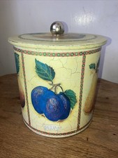 Vintage Retro Metal Biscuit
