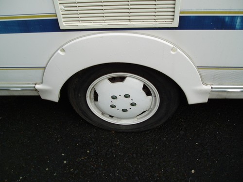 Caravan wheel arch - caravan,