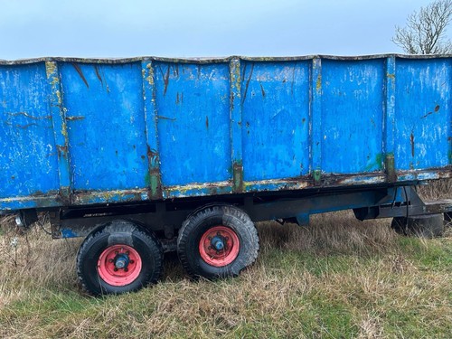 Tonne tipping trailer heavy - tonne,