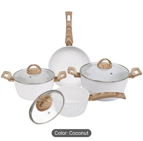 7pc non stick - cookware, set
